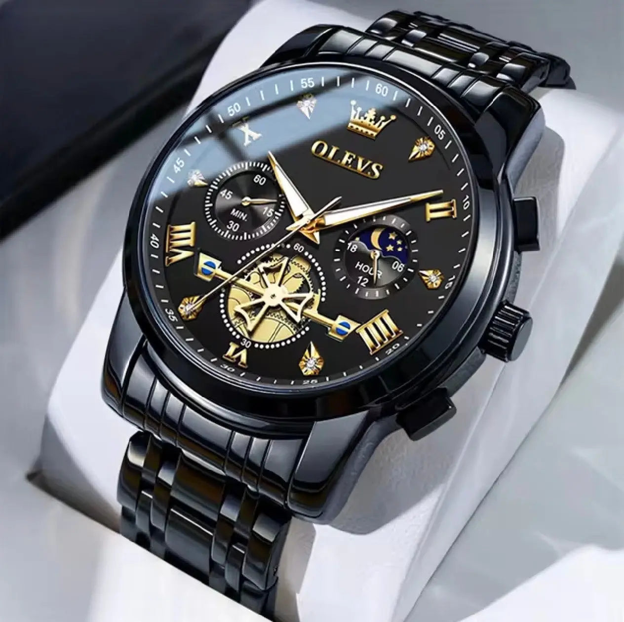 OLEVS Luxus Herren-Chronograph - OpulTime