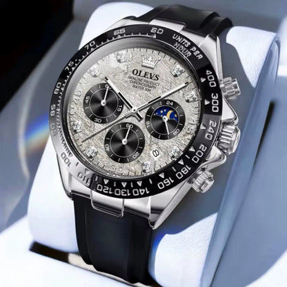 OLEVS Luxus Sportlicher Herren-Chronograph